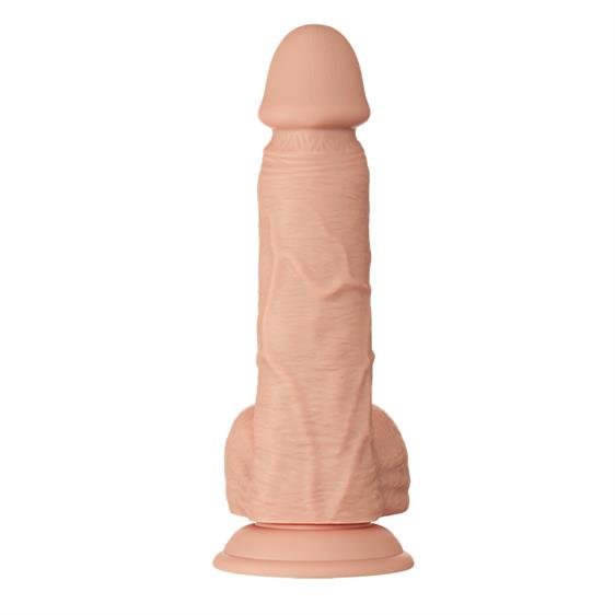 Dildo Realist Beautiful Bahamut LifeLike Skin, Natural, 21.8 cm, #3, Erotic24.ro