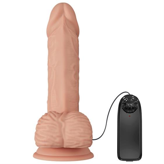 Vibrator Realist Beautiful Catoblepas LifeLike Skin, Natura, 20.6 cm, #3, Erotic24.ro