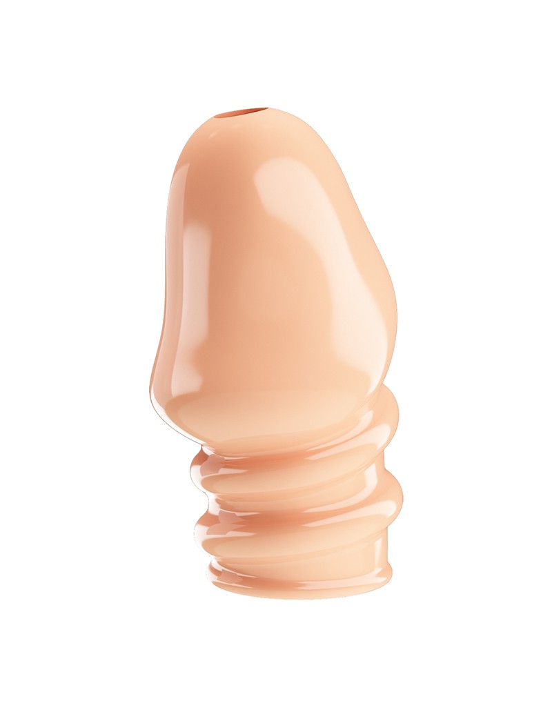 Manson Penis Jeremy, Soft TPR, Natural, Nr. 13, Erotic24.ro