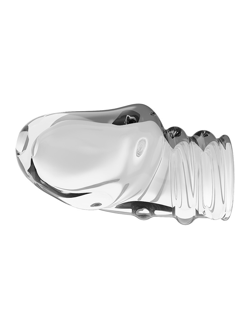 Manson Penis Jeremy, Soft TPR, Transparent, #9, Erotic24.ro