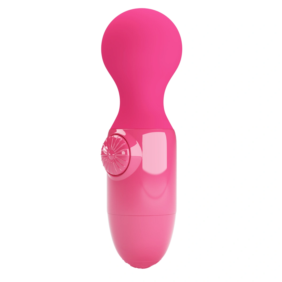 Vibrator Wand Multispeed Little Cute, USB Reincarcabil, Fuchsia