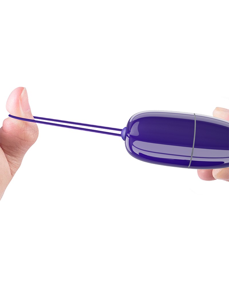 Ou Vibrator Selkie Youth, 12 Moduri Vibratii, Remote Control, ABS, Violet, Nr. 4, Erotic24.ro