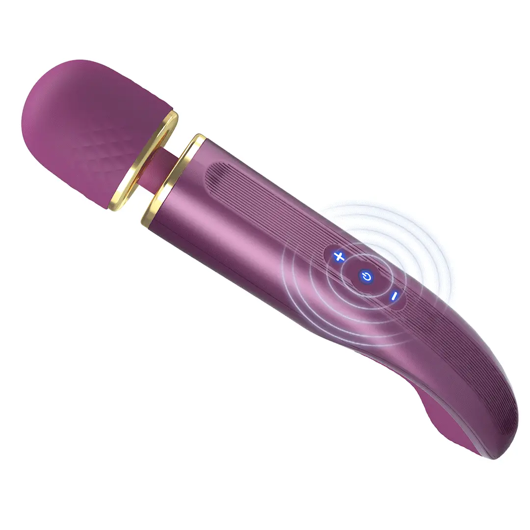 Vibrator Masaj Pretty Love Colorful Massager, 7 Moduri Vibratii, 5 Viteze, Silicon, USB, Lila, 24 cm, #9, Erotic24.ro