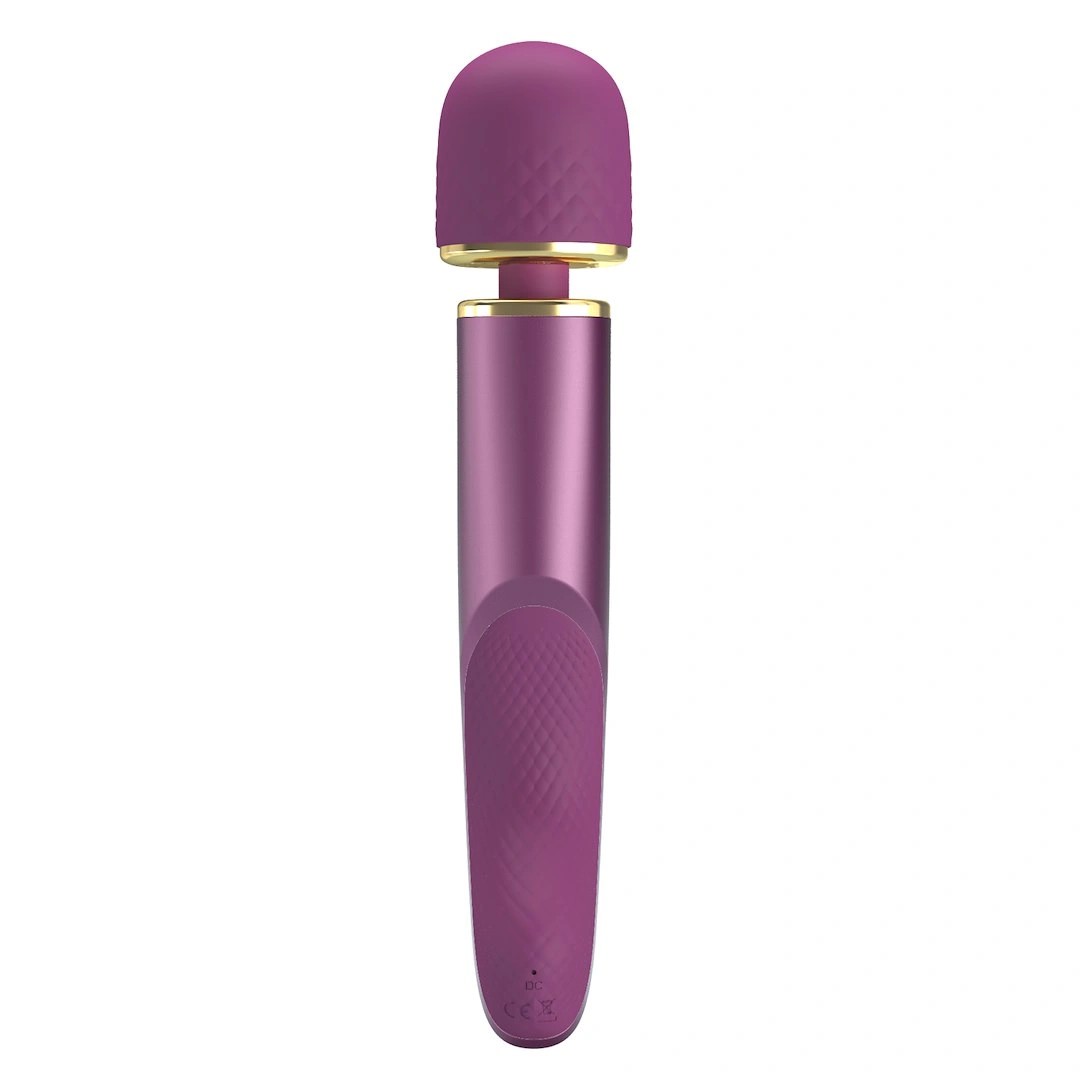 Vibrator Masaj Pretty Love Colorful Massager, 7 Moduri Vibratii, 5 Viteze, Silicon, USB, Lila, 24 cm, #6, Erotic24.ro
