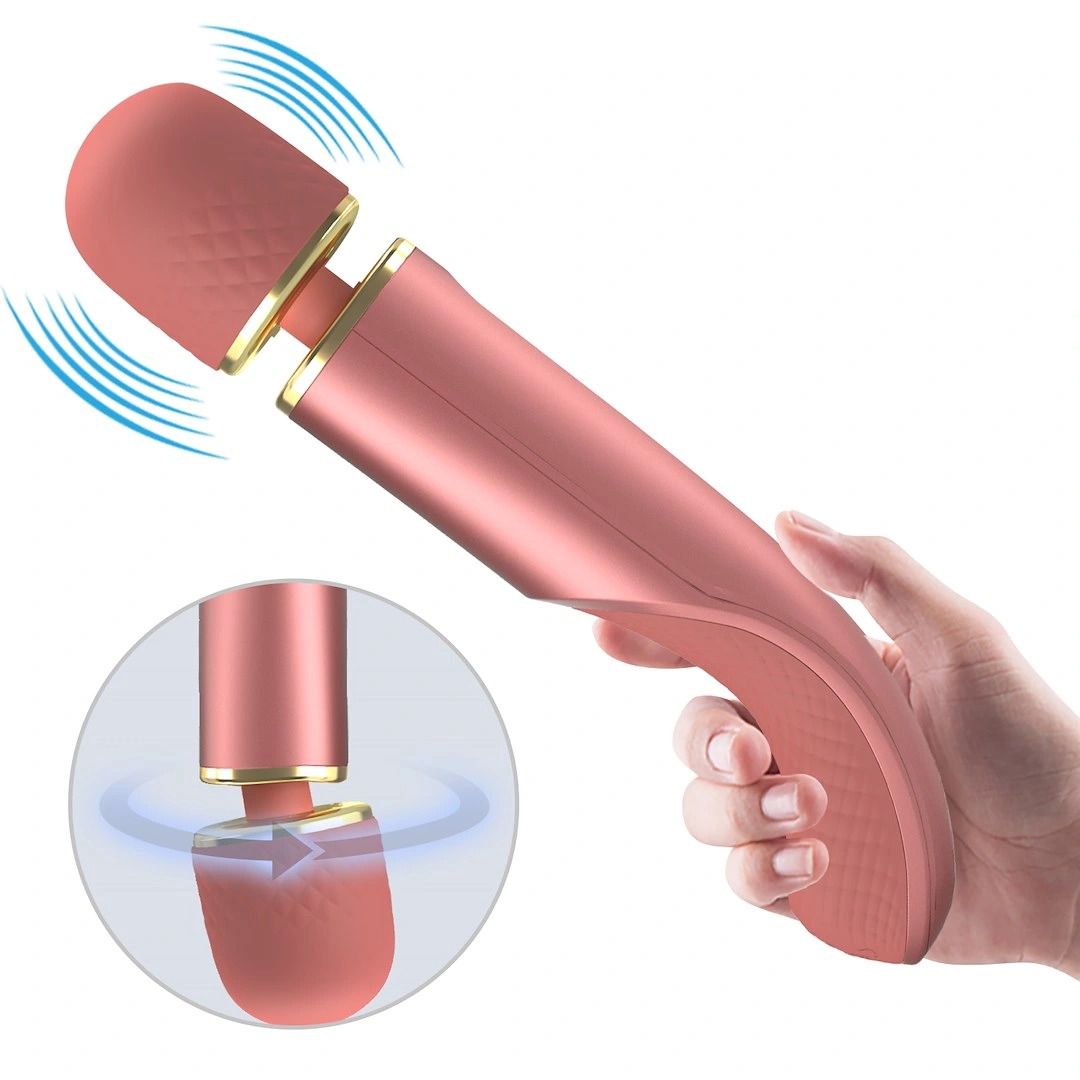 Vibrator Masaj Pretty Love Interesting Massager, 7 Moduri Vibratii, 5 Viteze, Silicon, USB, Roz, 29 cm, #8, Erotic24.ro