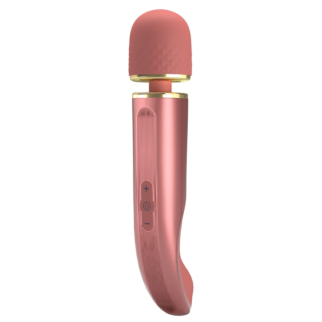 Vibrator Masaj Pretty Love Interesting Massager, 7 Moduri Vibratii, 5 Viteze, Silicon, USB, Roz, 29 cm, #2, Erotic24.ro