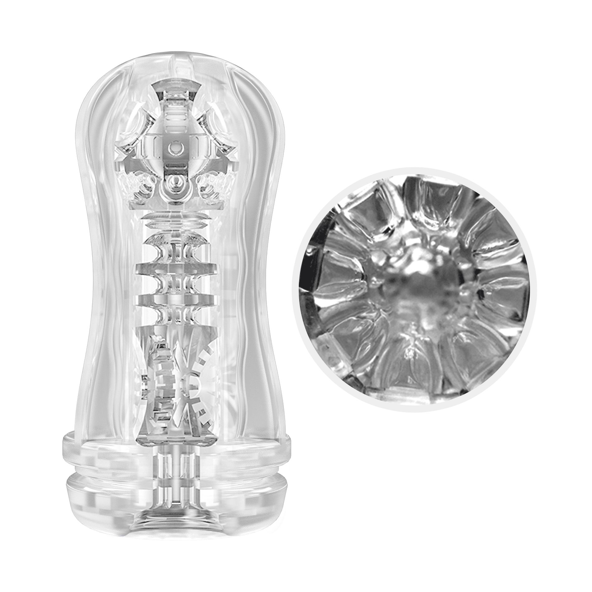 Masturbator Blue Planet cu Bila de Intensitate, TPR, Albastru, 18 cm, #6, Erotic24.ro