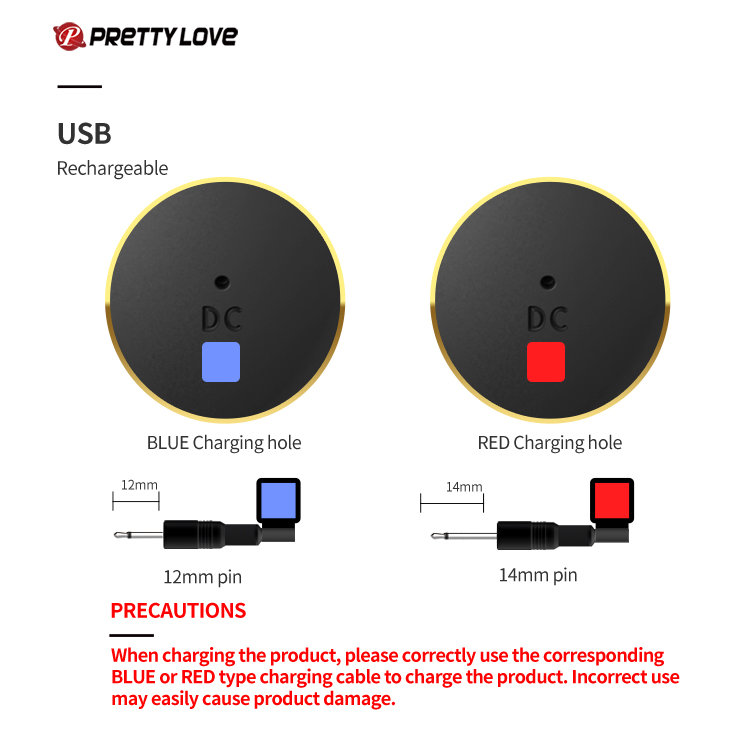 Set Queens Luxury Collection 6 Jucarii, Silicon, USB, Negru/Auriu, #10, Erotic24.ro