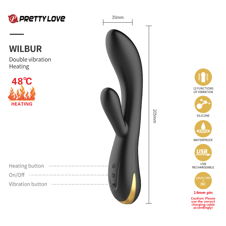 Set Queens Luxury Collection 6 Jucarii, Silicon, USB, Negru/Auriu, #5, Erotic24.ro