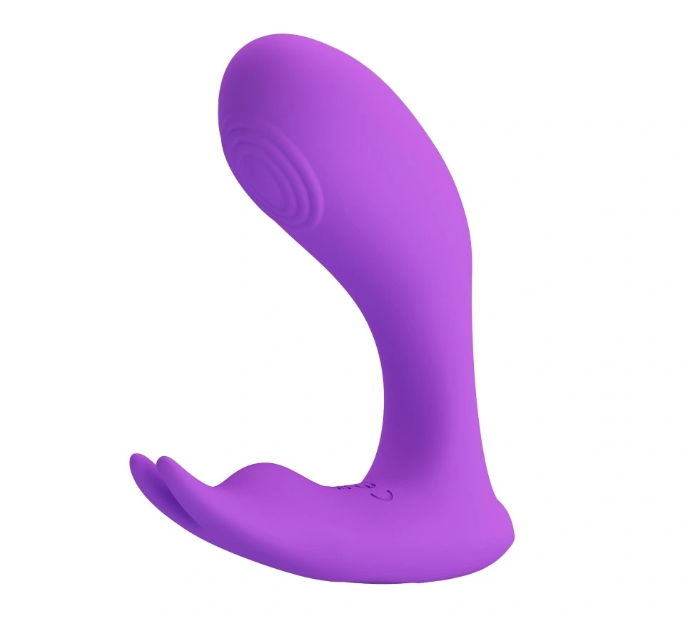 Stimulator Idabelle, Remote Control, 12 Moduri Vibratii, 12 Moduri Tapare, Silicon, USB, Mov, 10.1 cm, #3, Erotic24.ro