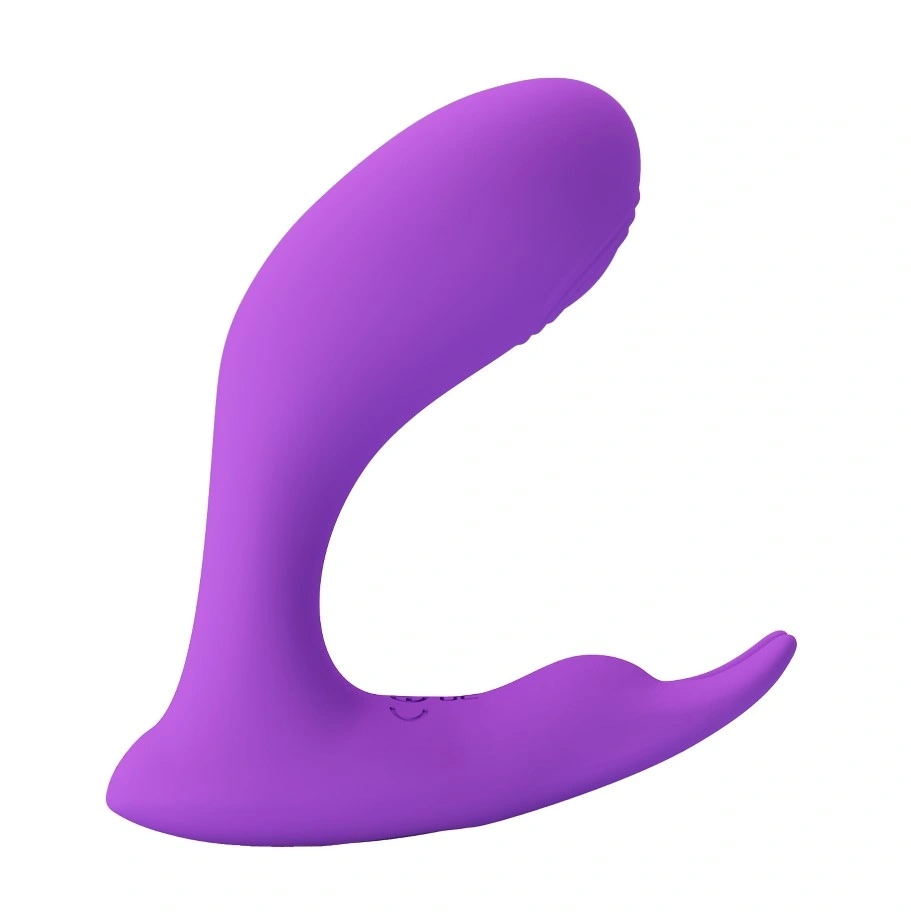 Stimulator Idabelle, Remote Control, 12 Moduri Vibratii, 12 Moduri Tapare, Silicon, USB, Mov, 10.1 cm, #2, Erotic24.ro