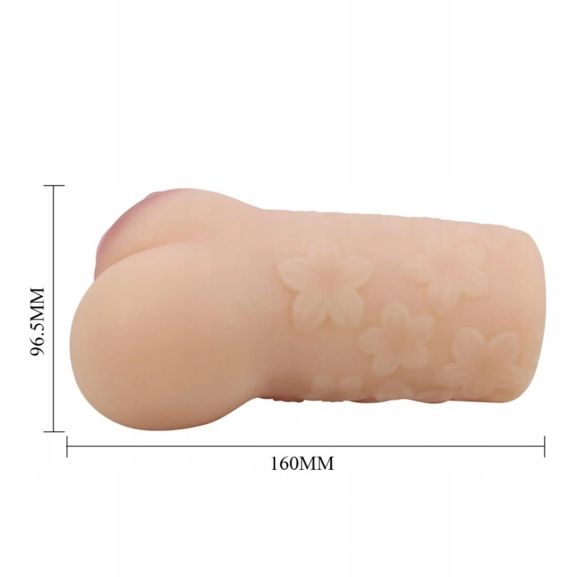 Masturbator Vagin Crazy Bull Scarlet, TPR, Natural, 16 cm, Nr. 7, Erotic24.ro