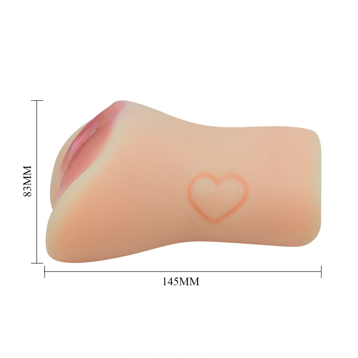 Masturbator Pussy Crazy Bull Elena, Soft Skin, Natural, 14.5 cm, Nr. 6, Erotic24.ro