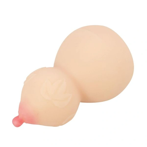 Masturbator Crazy Bull Calabash, Soft Skin, Natural, 15 cm, #3, Erotic24.ro