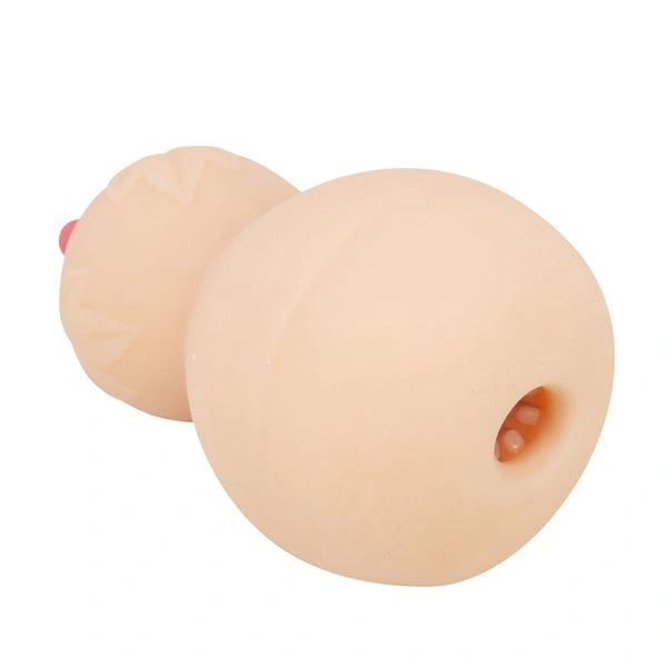 Masturbator Crazy Bull Calabash, Soft Skin, Natural, 15 cm, #4, Erotic24.ro