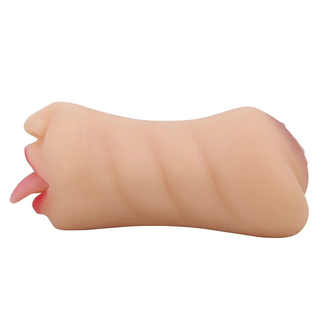 Masturbator Crazy Bull Sarah Mouth&Pussy, Soft Skin, Natural, 18 cm, #4, Erotic24.ro