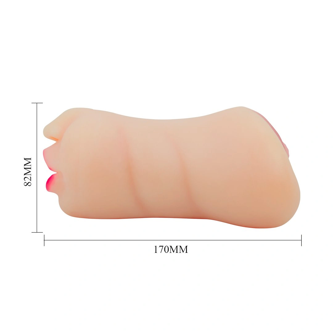 Masturbator Mouth&Pussy Crazy Bull Zoey, Soft Skin, Natural, 17 cm, #7, Erotic24.ro