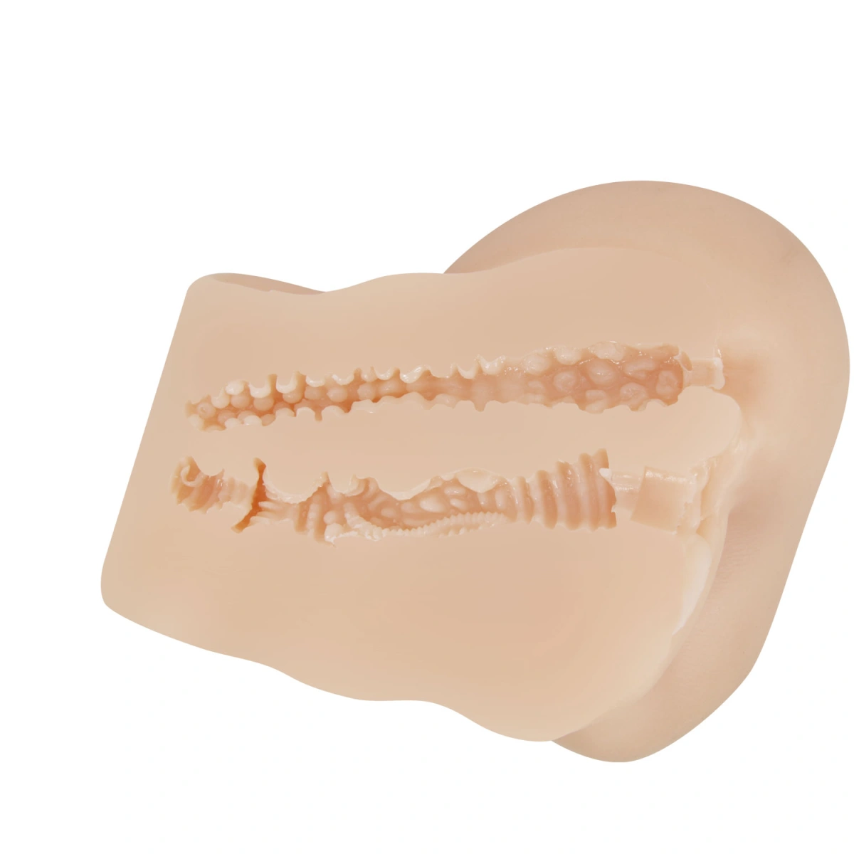 Masturbator Realist Vagin&Anus cu Vibratii Crazy Bull Hailey, Soft Skin, Natural, 1.44 kg, #8, Erotic24.ro