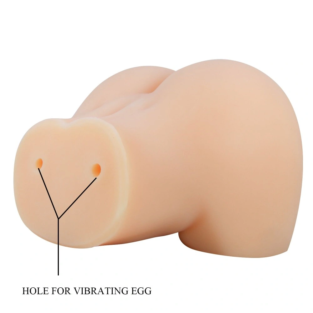 Masturbator Realist Vagin&Anus cu Vibratii Crazy Bull Mila, Soft Skin, Natural, 1.4 kg, #9, Erotic24.ro