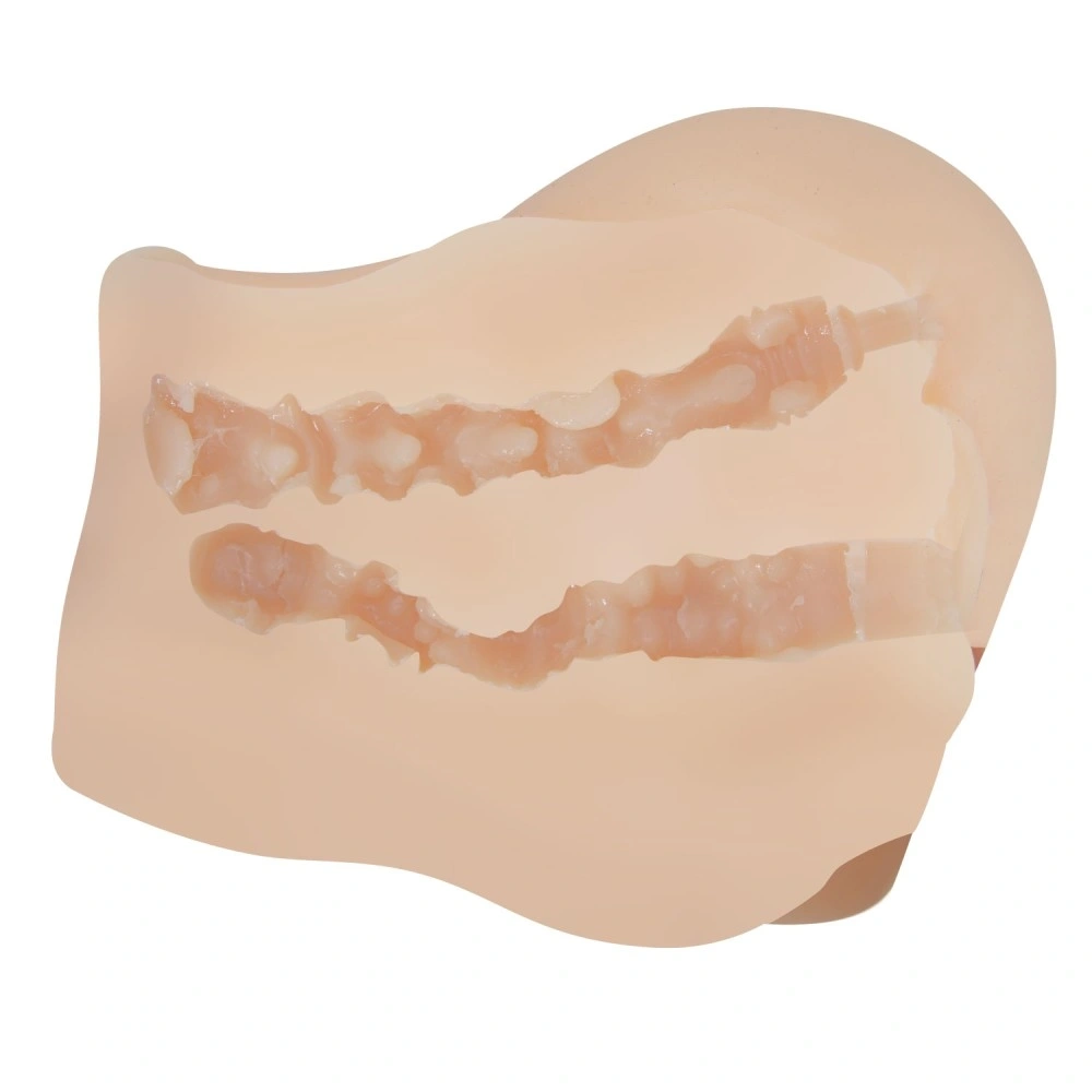 Masturbator Realist Vagin&Anus cu Vibratii Crazy Bull Mila, Soft Skin, Natural, 1.4 kg, #8, Erotic24.ro