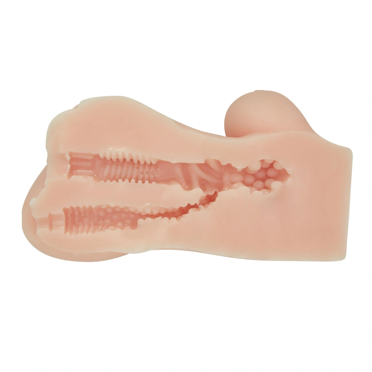 Masturbator Pussy&Anus Crazy Bull Hannah, TPE, Natural, 16.5 cm, #6, Erotic24.ro