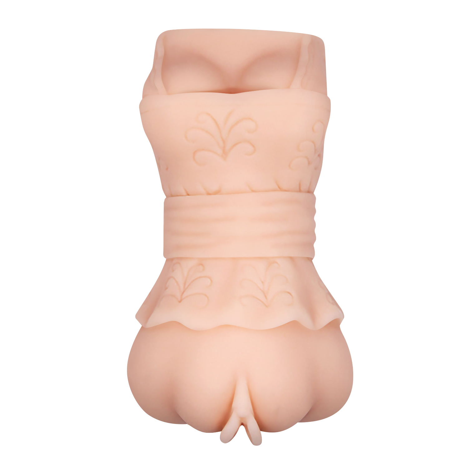 Masturbator Crazy Bull 3D Vagina, TPR, Natural, 13.5 cm, #2, Erotic24.ro