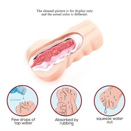 Masturbator Crazy Bull Manga Vagina, TPR, Natural, 13 cm, #5, Erotic24.ro