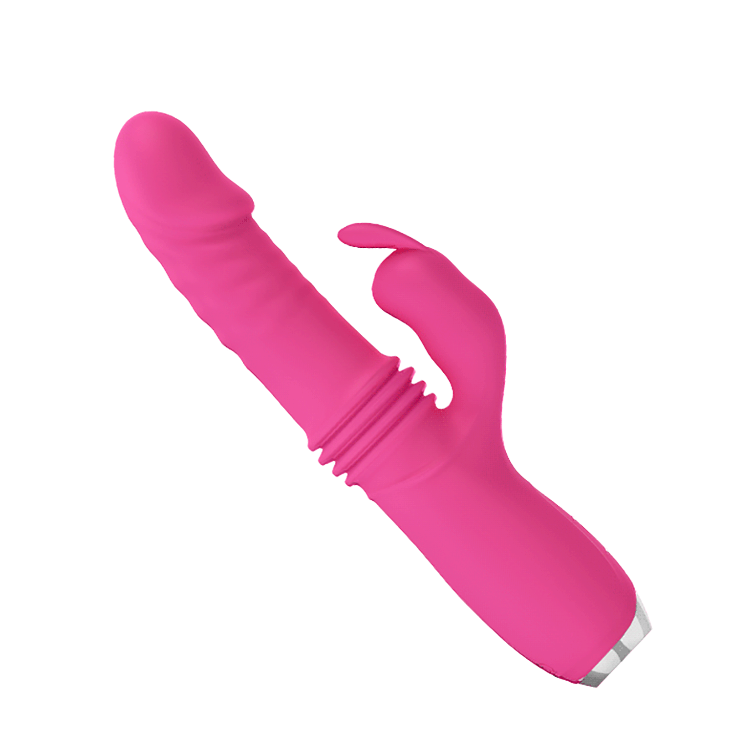 Vibrator Pretty Love Dorothy, 12 Moduri Vibratii, 3 Moduri Thrusting, Silicon, USB, Roz, 19.7 cm, #8, Erotic24.ro