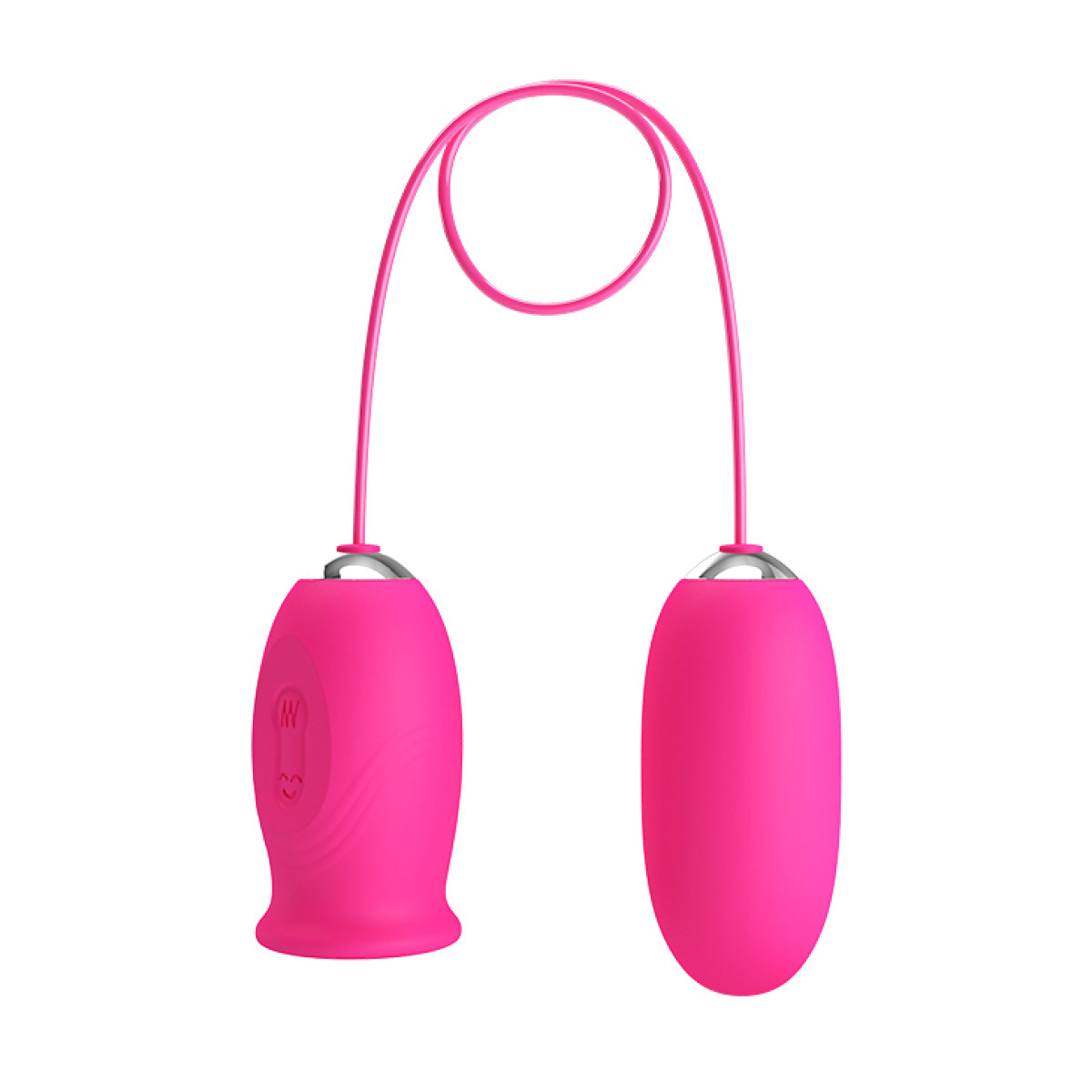 Ou Vibrator Daisy Dubla Stimulare, Licking Function, Silicon, Roz, #2, Erotic24.ro