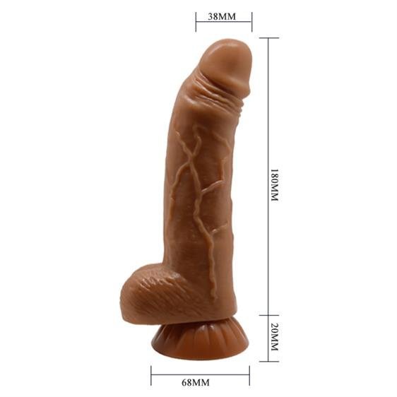 Dildo Realist Angelo LifeLike Skin 20 cm , #4, Erotic24.ro