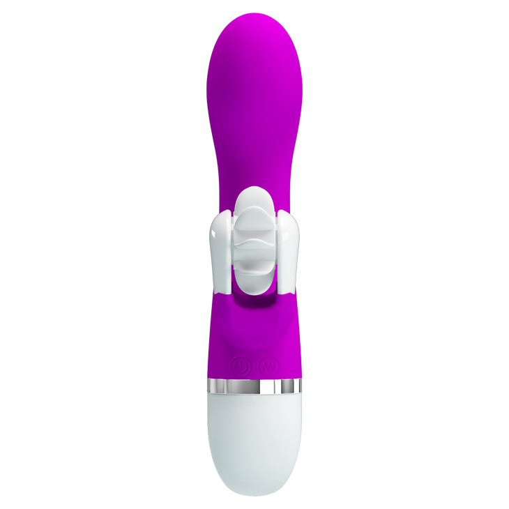 Vibrator Pretty Love Sheila, 12 Moduri Vibratii, 3 Viteze Miscari Limbi, Silicon, Mov, 19.4 cm, #3, Erotic24.ro