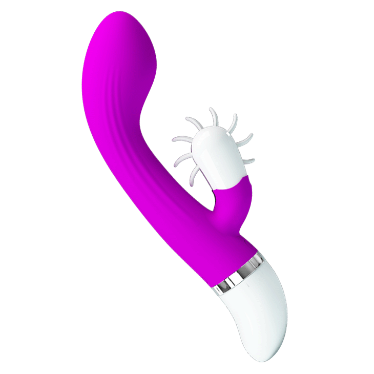 Vibrator Pretty Love Sheila, 12 Moduri Vibratii, 3 Viteze Miscari Limbi, Silicon, Mov, 19.4 cm, #8, Erotic24.ro