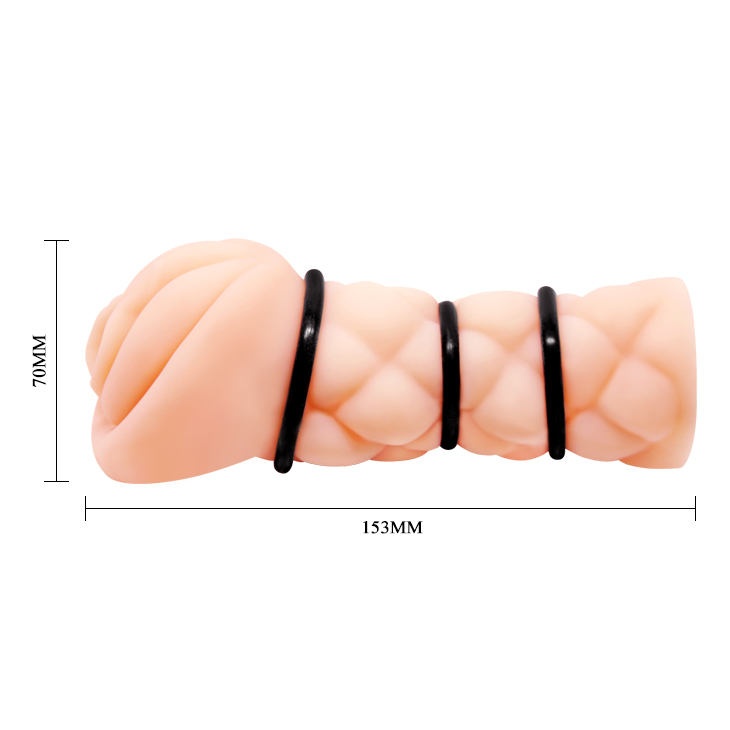 Masturbator Crazy Bull Michelle, Multispeed, Soft-Skin, Natural, 15.3 cm, Nr. 6, Erotic24.ro