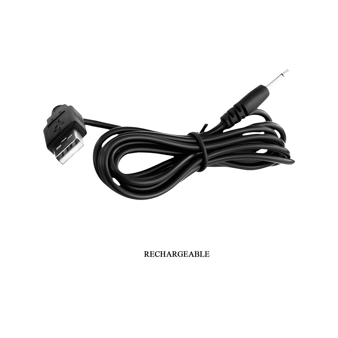 Glont Vibrator Mini Massager, 12 Moduri Vibratii, USB, Auriu/Negru, 6 cm, #8, Erotic24.ro