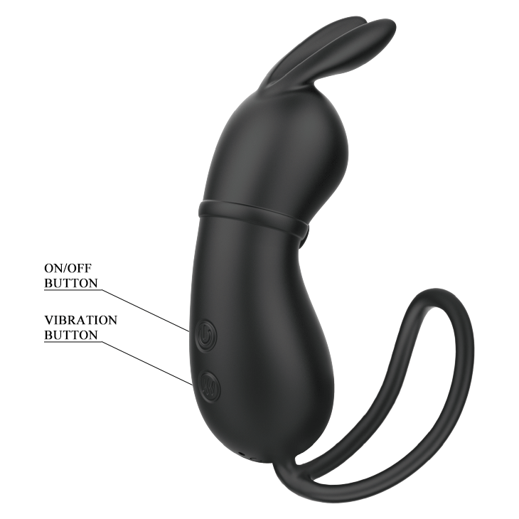 Stimulator Rosalie, 7 Moduri Vibratii, Silicon, USB, Negru, Nr. 8, Erotic24.ro
