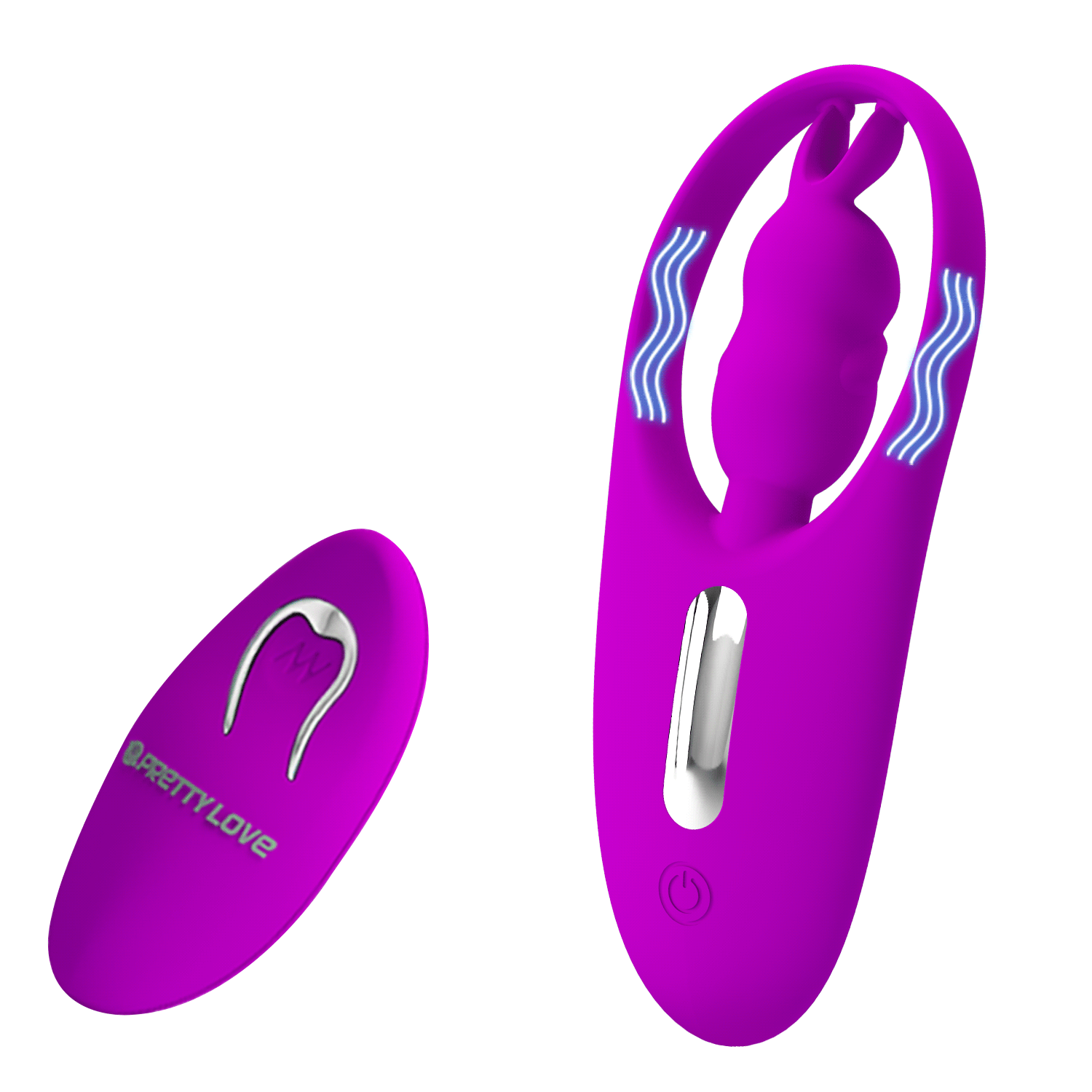 Vibrator Bikini Pretty Love Wild Rabbit, 12 Moduri Vibratii, Remote Control, Silicon, USB, Mov, #5, Erotic24.ro