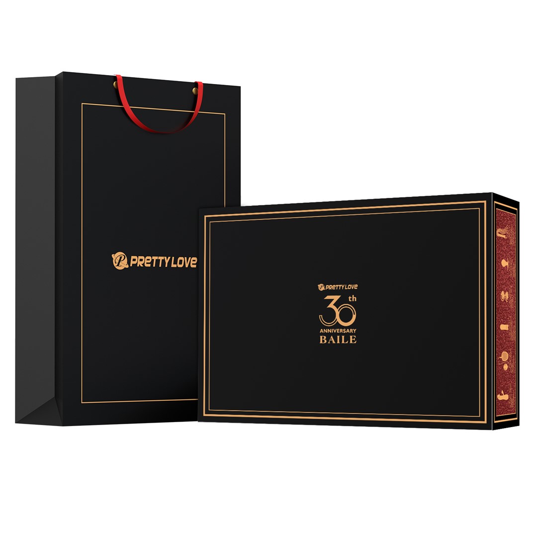 Set Anniversary Collection All Black Series, 6 Jucarii, Silicon, Negru, Nr. 10, Erotic24.ro