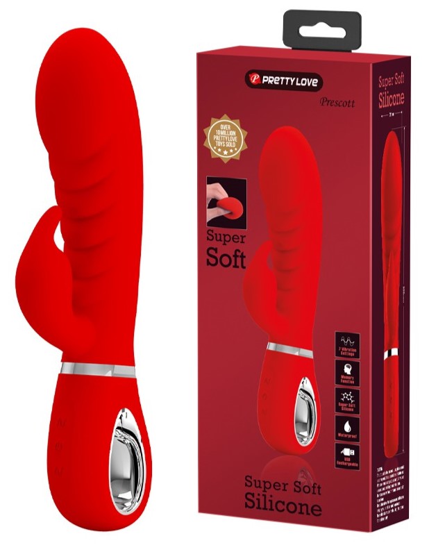 Vibrator Iepuras Prescott, 7 Moduri Vibr in SexShop KUR Romania