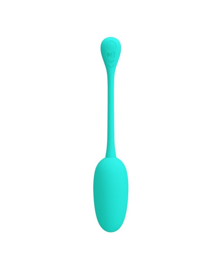 Ou Vibrator Knucker, 12 Moduri Vibratii, Silicon, USB, Verde, #2, Erotic24.ro