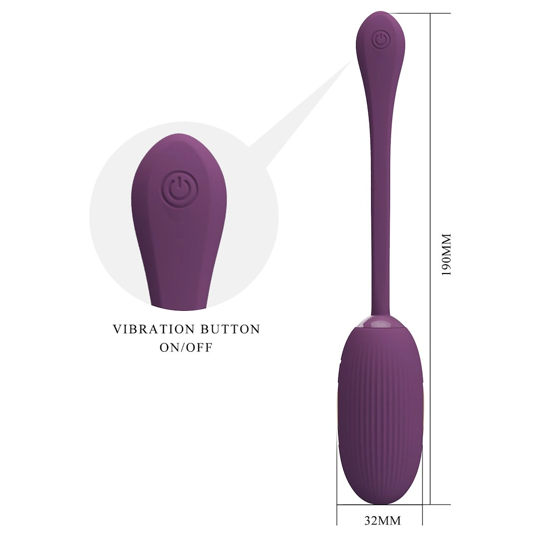 Ou Vibrator Doreen 12 Moduri Vibratii, 3 Moduri Electrosocuri, Silicon, Bluetooth Control, Free App, USB, Mov Inchis, #6, Erotic24.ro