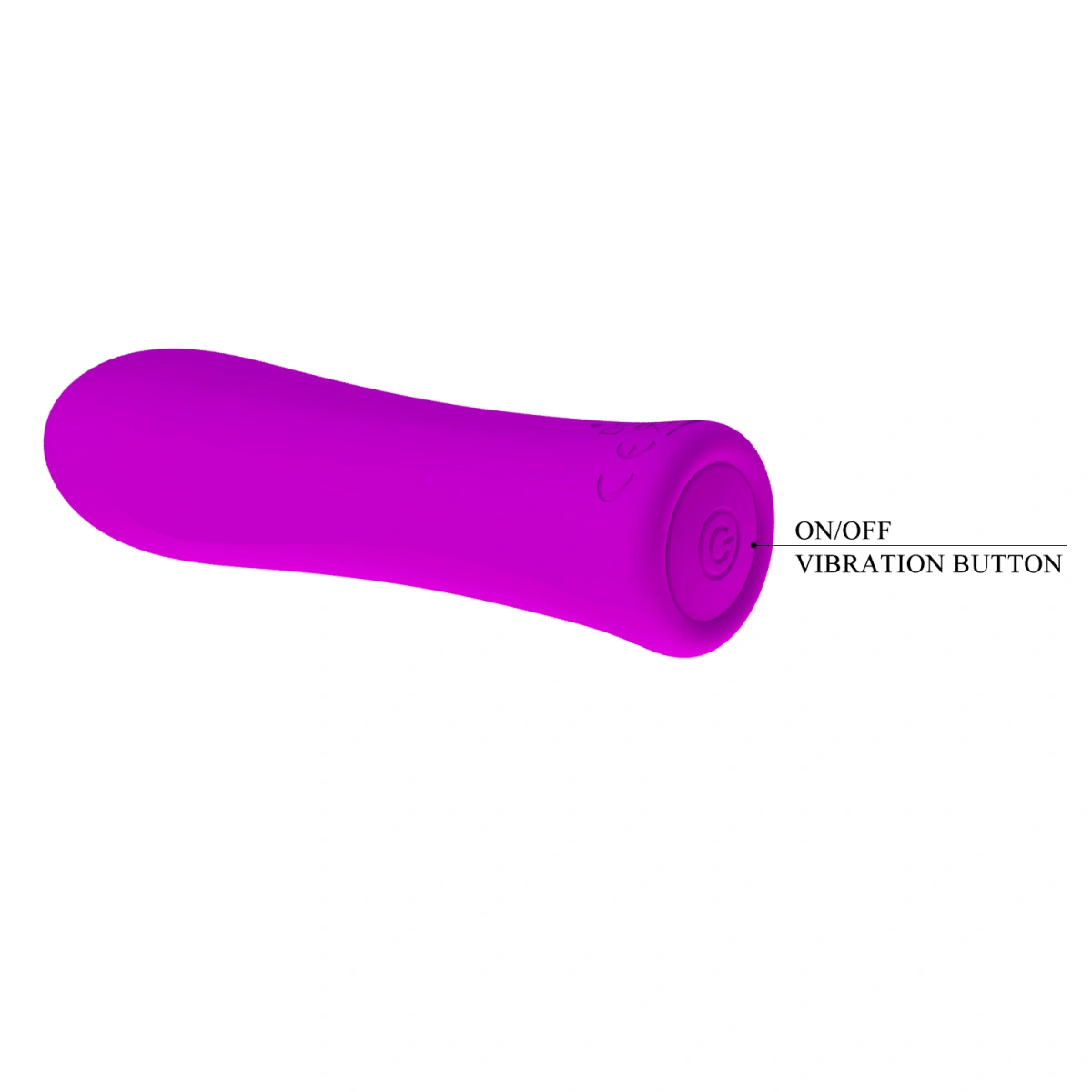 Vibrator Pretty Love Alfreda, 12 Moduri Vibratii, Silicon, USB, Mov, 10.2 cm, #5, Erotic24.ro