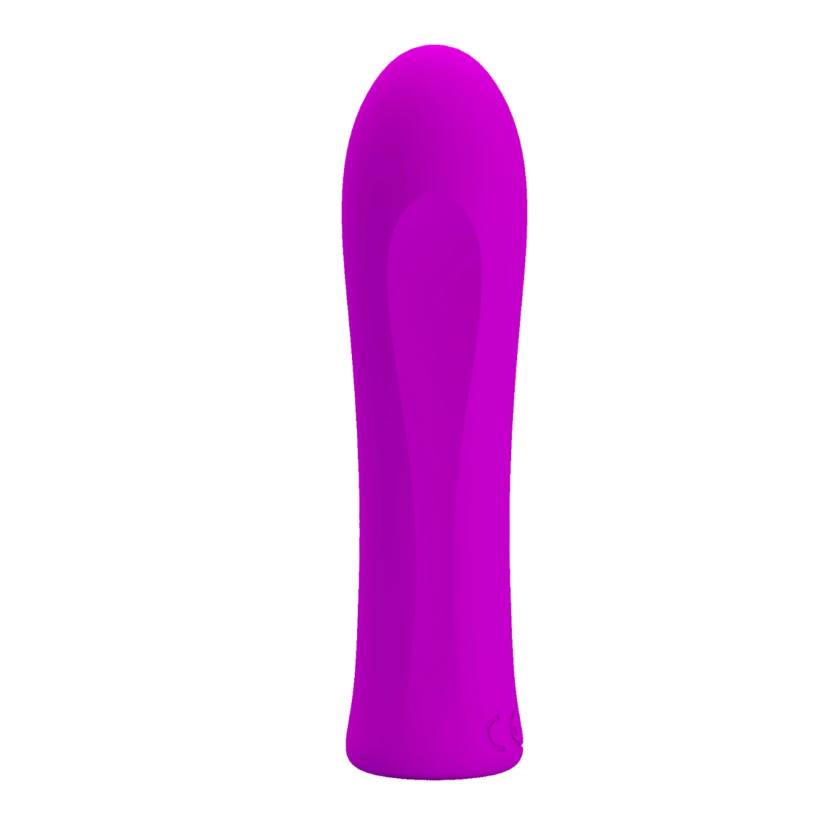 Vibrator Pretty Love Alfreda, 12 Moduri Vibratii, Silicon, USB, Mov, 10.2 cm, #2, Erotic24.ro