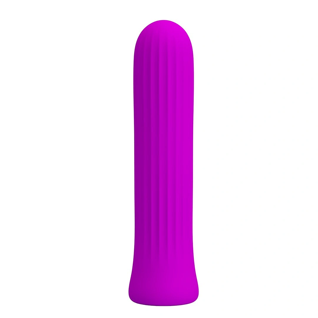 Vibrator Pretty Love Blanche, 12 Moduri Vibratii, Silicon, USB, Mov Inchis, 10.2 cm, #2, Erotic24.ro