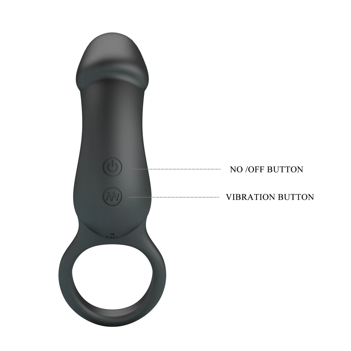 Inel de Penis Trae Vibrating Egg Bullet, 7 Moduri Vibratii, Silicon, USB, Negru, #7, Erotic24.ro