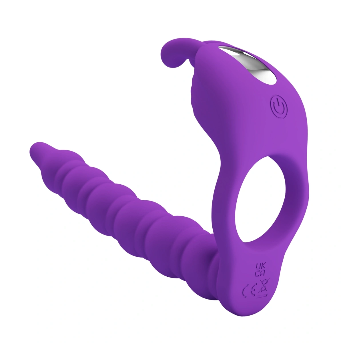 Inel de Penis cu Stimulator Anal Blackne in SexShop KUR Romania