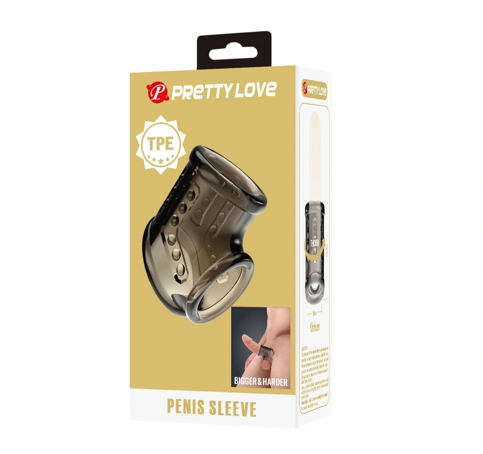 Manson de Penis si Testicule Orhan, TPE, Negru, Nr. 7, Erotic24.ro