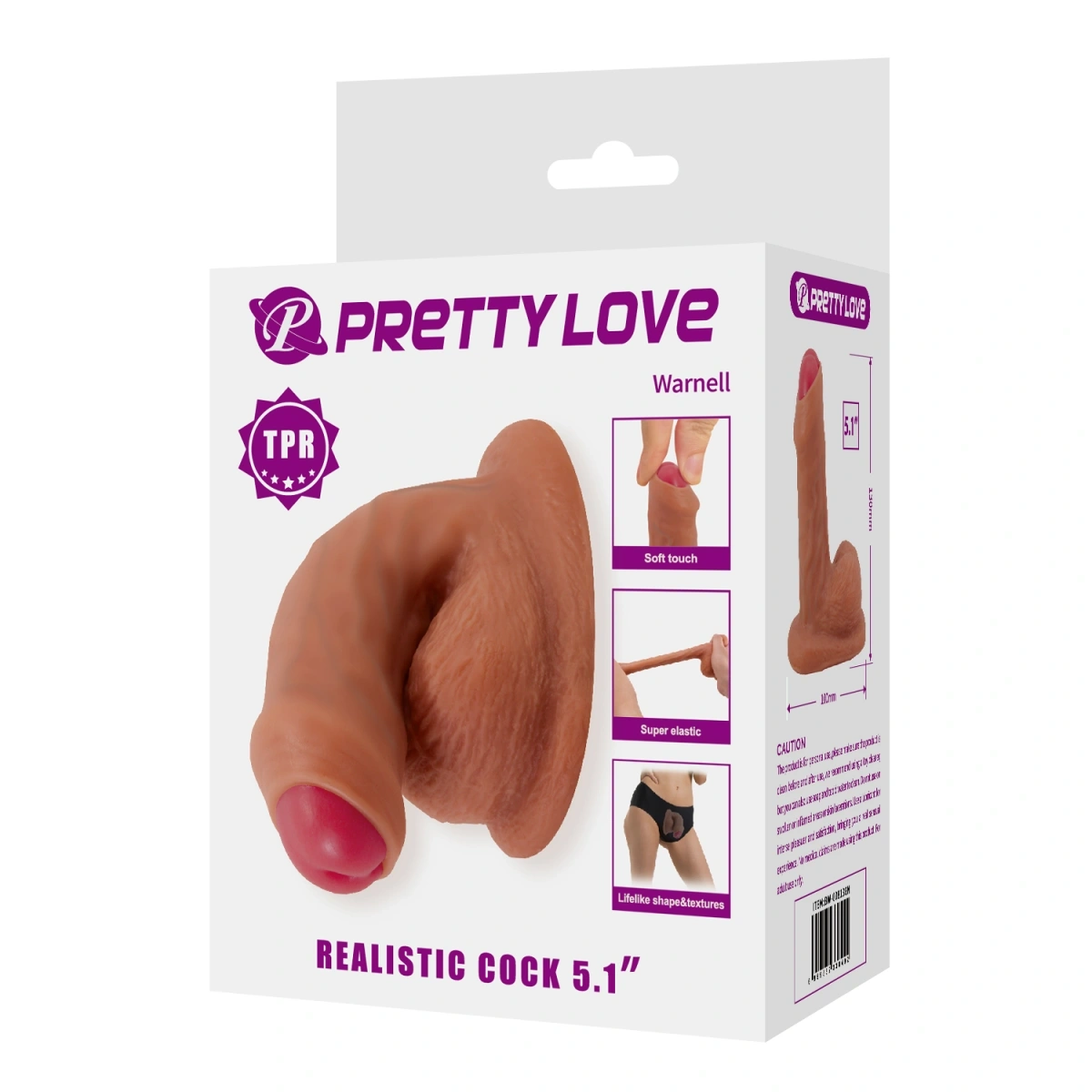 Dildo Realist Wearable Warnell Cock 13 cm, #8, Erotic24.ro