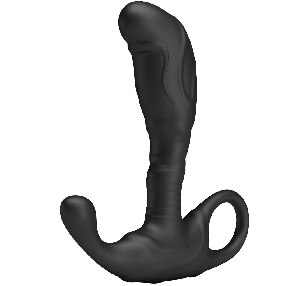Stimulator Anal Andrew, Control Bluetooth, Aplicatie Mobila, Silicon, Negru, 11.5 cm, #1, Erotic24.ro