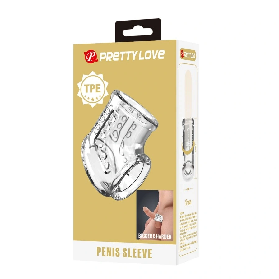 Manson de Penis si Testicule Orhan, TPE, Transparent, Nr. 7, Erotic24.ro