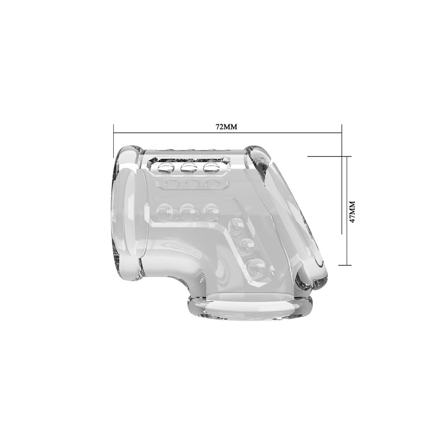 Manson de Penis si Testicule Orhan, TPE, Transparent, Nr. 6, Erotic24.ro